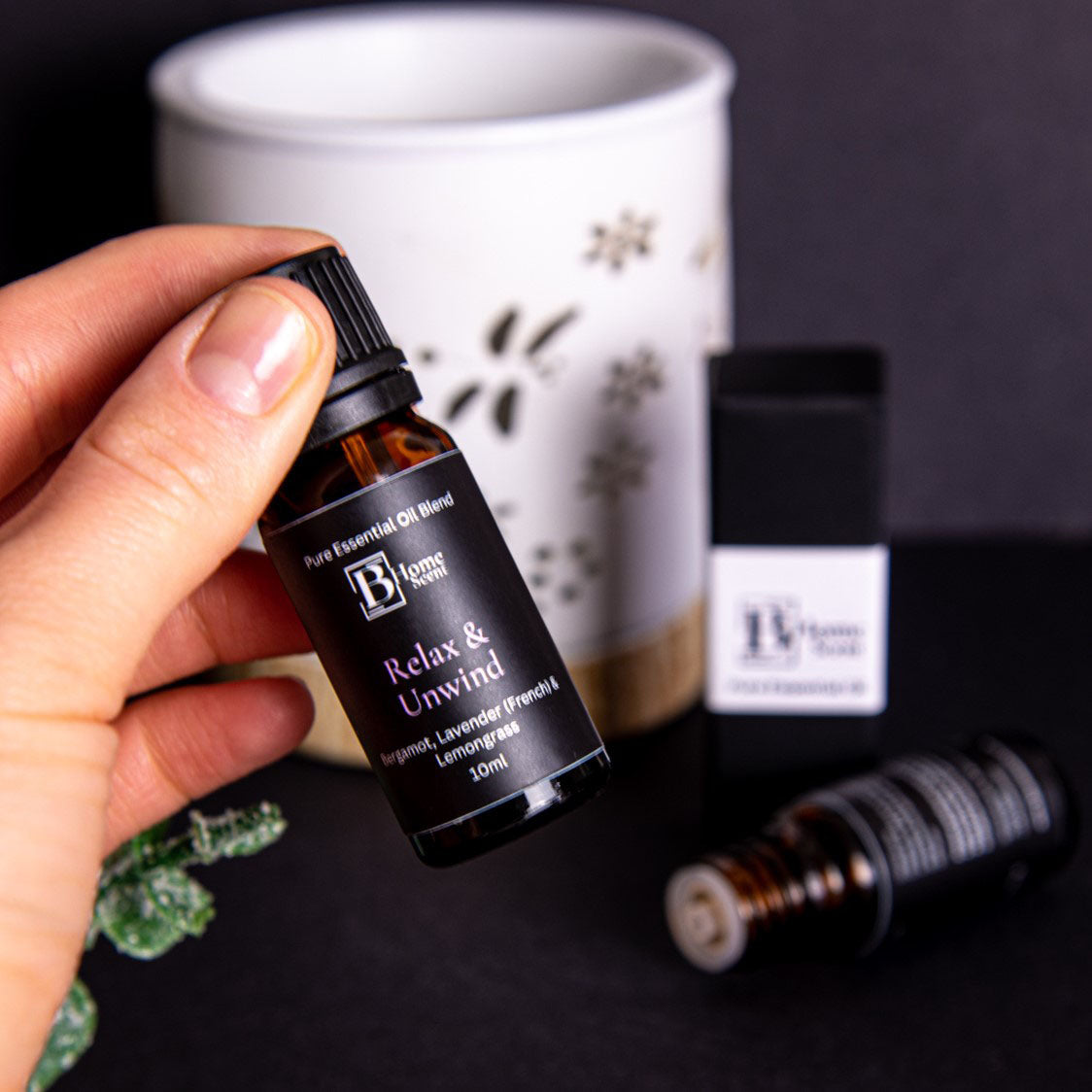 Relax & Unwind Essential Oil Blend 10ml - Lavender, Bergamot and Lemongrass