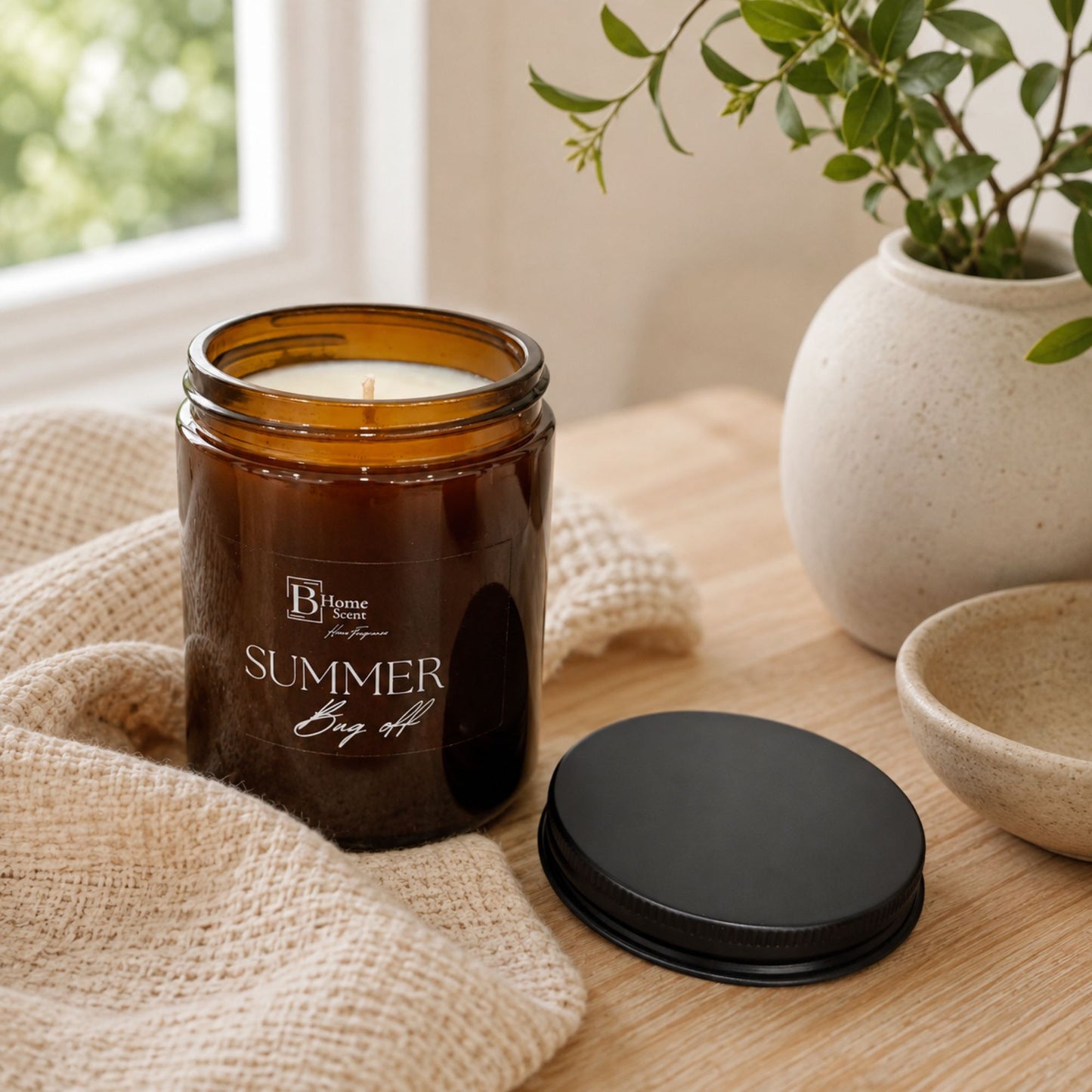 Summer Bug Off Scented Candle