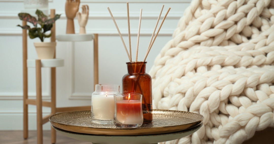 The Differences Between Scented Candles and Reed Diffusers