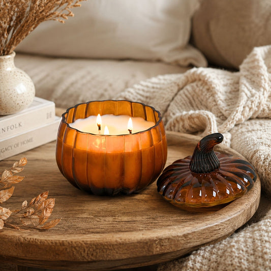 Pumpkin Jar Candle
