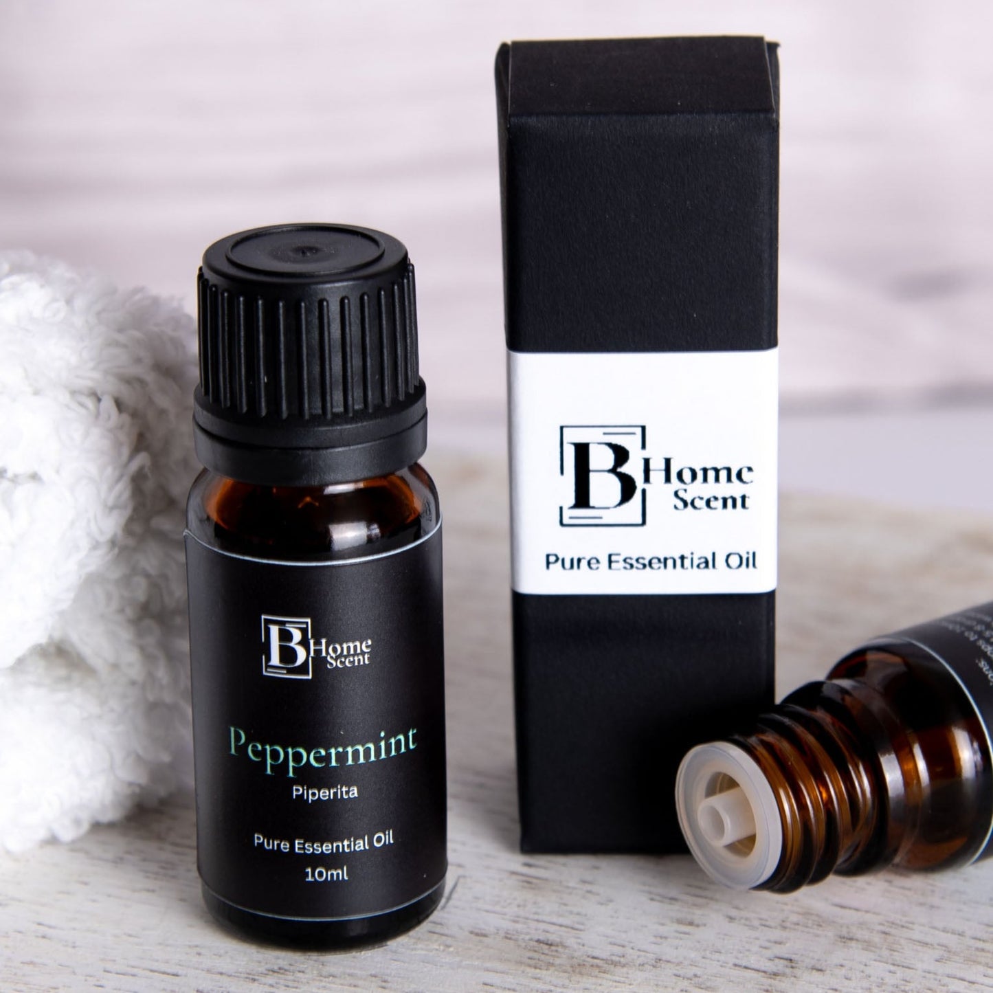 Peppermint (Piperita) Essential Oil 10ml - Great for Skin, Headache Relief, Energy Boost