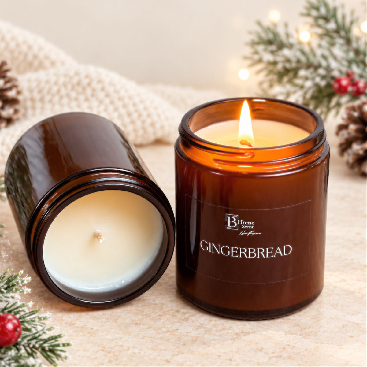 Gingerbread Scented Candle