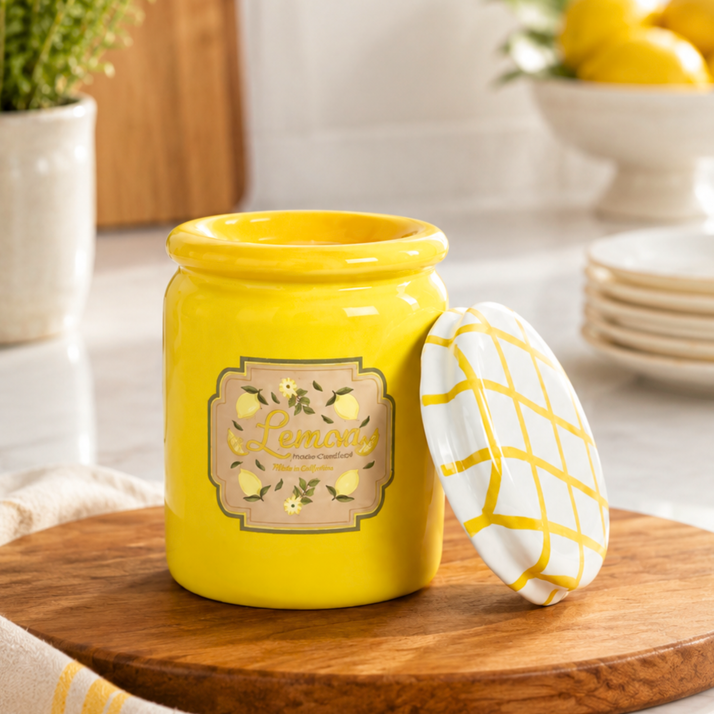 Jam Jar Style Ceramic Wax Melt Burner