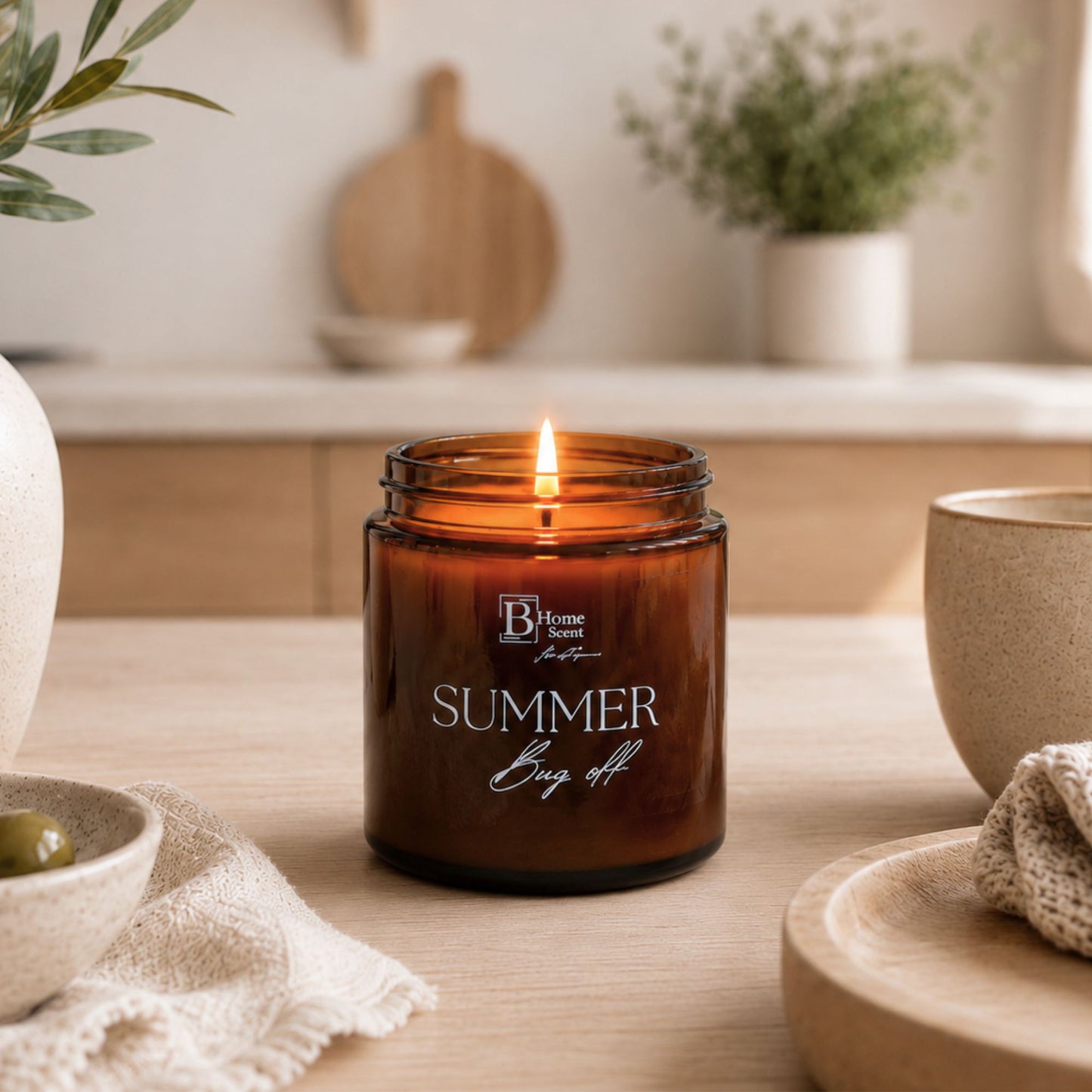 Summer Bug Off Scented Candle